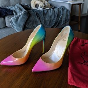 Multicolor Stiletto Pumps